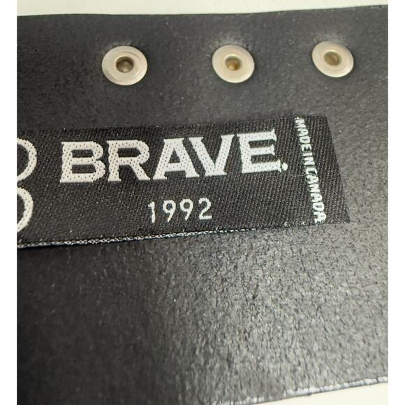 Brave made in Canada Wide Leather Hip Waist Belt size 38 - Picture 8 of 9